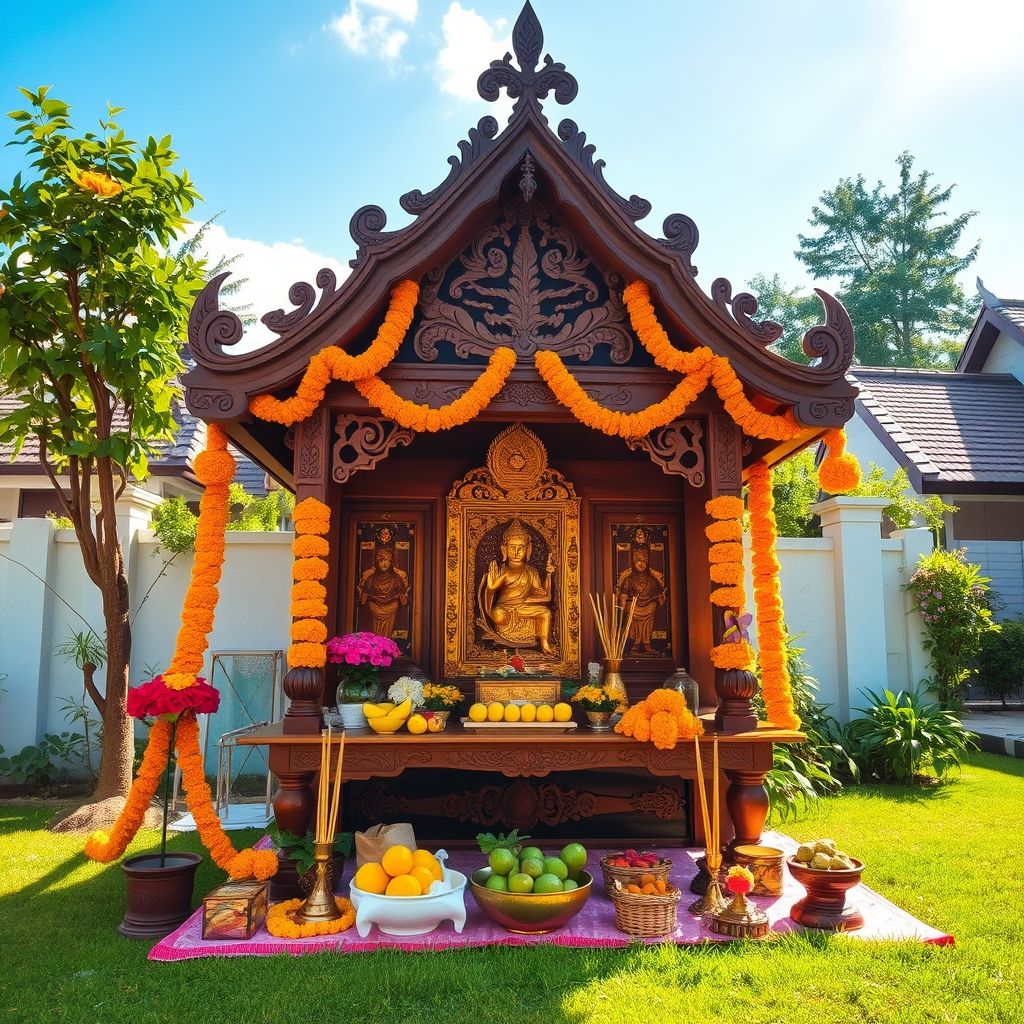 ทิศมงคล! ตั้งศาลพระภูมิเรียกทรัพย์